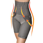 SANKOM SWITZERLAND Bamboo fibres Posture Correction Shapers Shorts - Grey (UK Size S-M 8 - 10)
