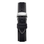 SCHILD Freidrich Mechanical Tourbillion Deep Storm Limited Edition Men Black Dial 10ATM Water Resistant Watch With Stainless Steel Chain Bracelet & Black Strap