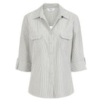 SEERSUCKER BLOUSE WITH CAMI