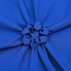 4 Piece Set Solid Microfibre 1 Comforter (225x220 Cm),1 Fitted Sheet (140x190 Cm) and 2 Pillowcases (50x70 Cm) - Royal Blue
