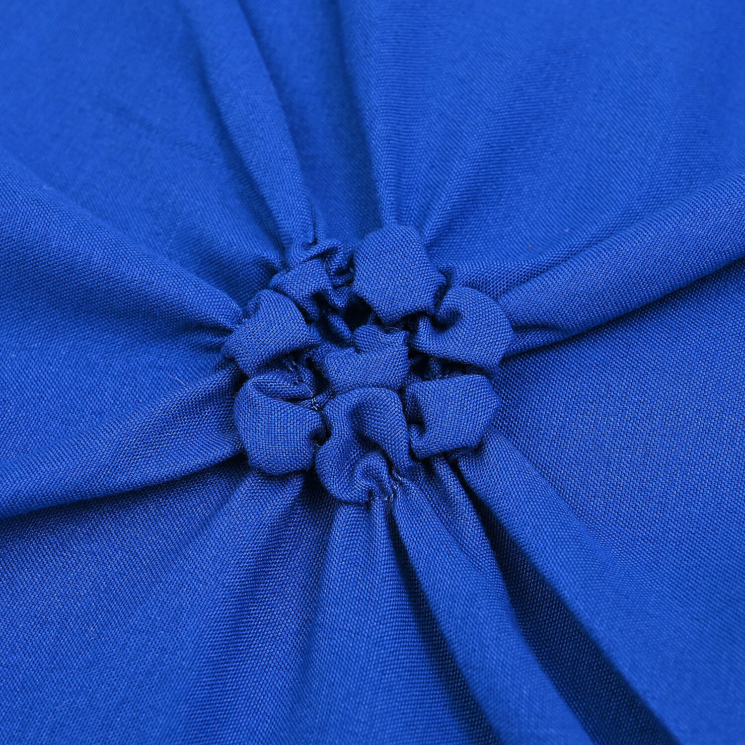 4 Piece Set Solid Microfibre 1 Comforter (225x220 Cm),1 Fitted Sheet (140x190 Cm) and 2 Pillowcases (50x70 Cm) - Royal Blue