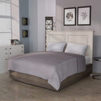 Deluxe Range 100% Mulberry Silk Quilt with 100% Cotton Cover - Light Grey (Size King)