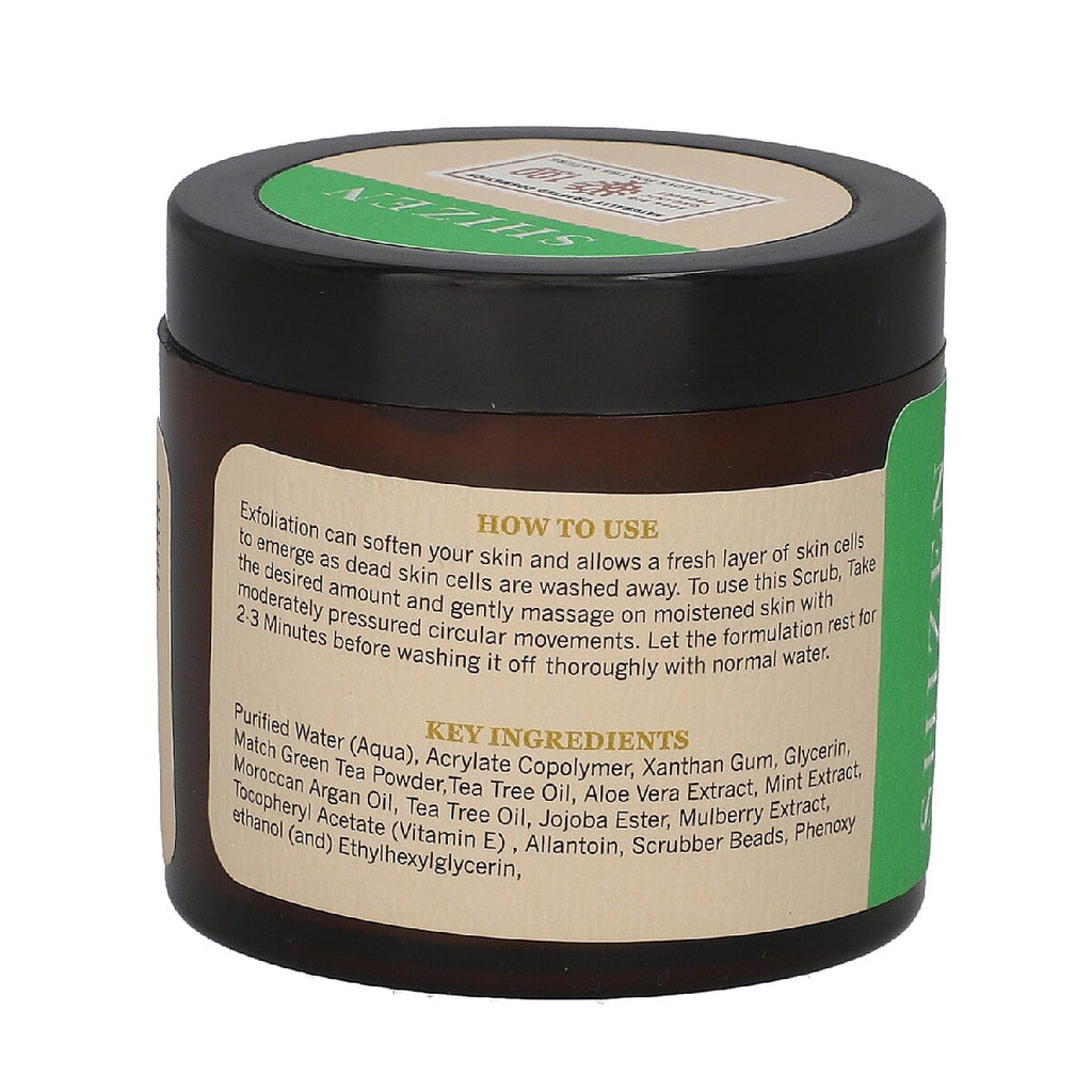 SHIZEN Combo of Fuji Matcha Green Tea Face Wash (5.07 oz ) Fuji Matcha Green Tea face scrub (3.38 oz ) Fuji Matcha Green Tea Face Mask (3.38 oz)