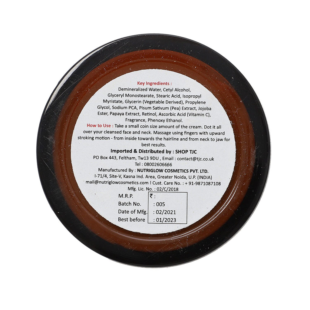 SHIZEN- Retinol - Vitamin C Day Cream - Brightening Face Cream- No Parabens 100% Organic - 50 Gms.