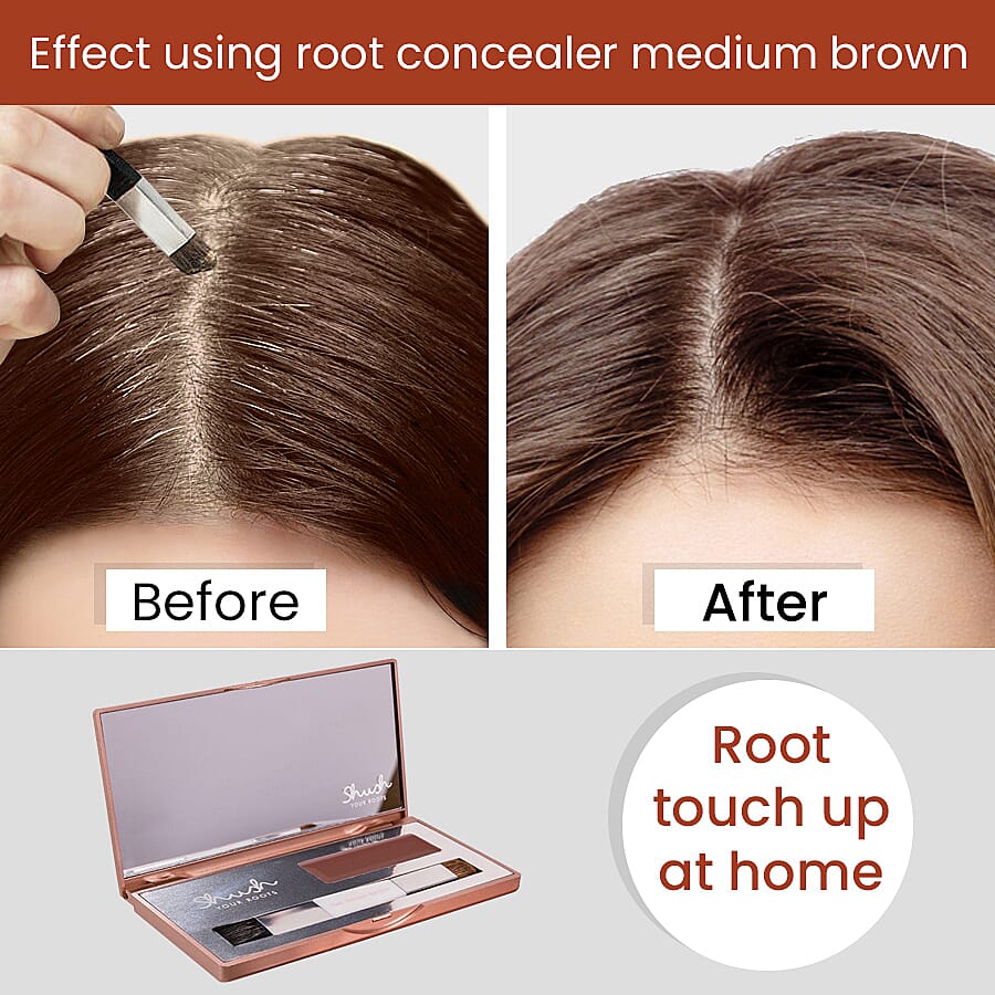 SHUSH- Root Concealer - Medium Brown (3G)