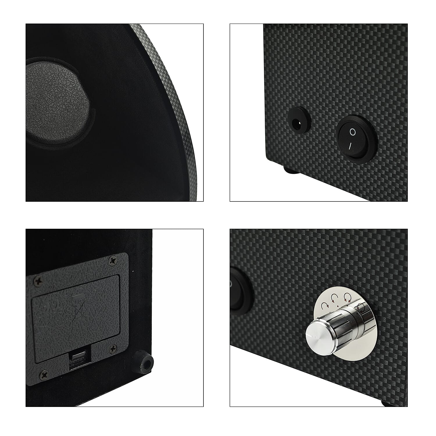 Accessory Set (Size 180x180x255 cm) - Black