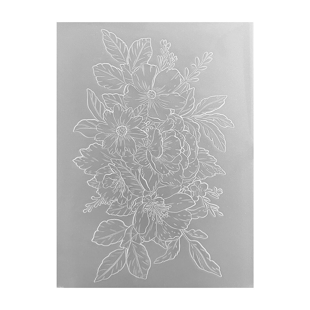 STAMPS BY ME - Happiness Blooms- HD3D Embossing Folders A2