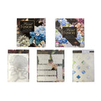 "EXCLUSIVE TO IDEAL WORLD  STENCIL DIE AND PAPER COLLECTION - FLORAL FUSHION   "