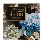 "EXCLUSIVE TO IDEAL WORLD  STENCIL DIE AND PAPER COLLECTION - FLORAL FUSHION   "