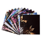 "EXCLUSIVE TO IDEAL WORLD  STENCIL DIE AND PAPER COLLECTION - FLORAL FUSHION   "