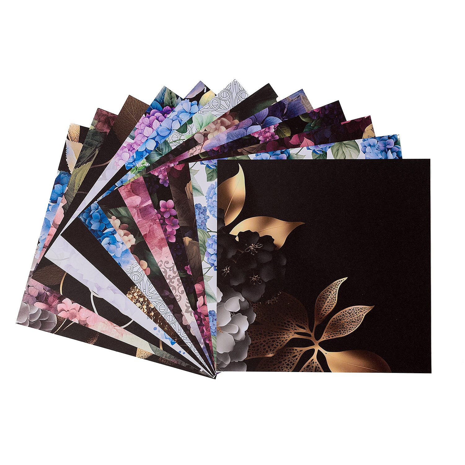 "EXCLUSIVE TO IDEAL WORLD  STENCIL DIE AND PAPER COLLECTION - FLORAL FUSHION   "