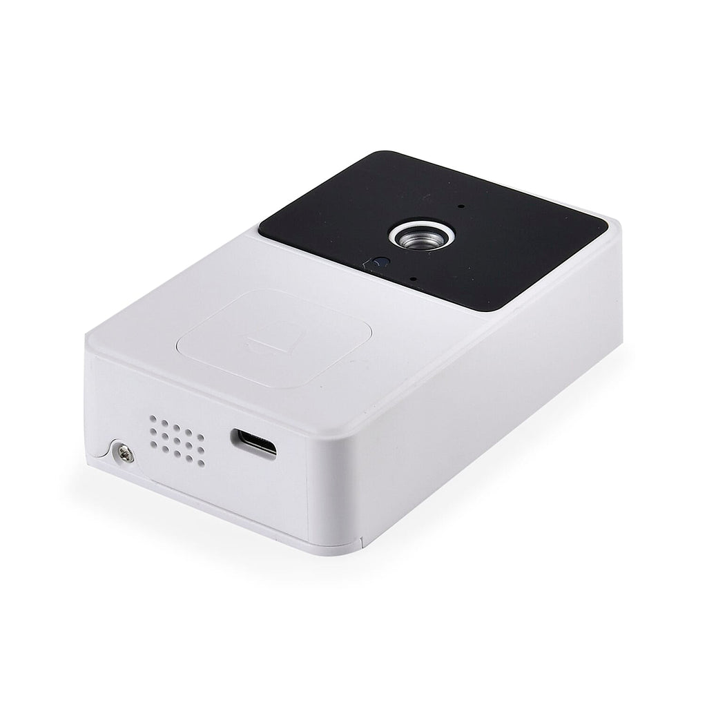 Wireless & Rechargeable VIDEO DOORBELL with Ringer High Resolution 1080P Smart Visual and Changeable Chimes - No Subscription
