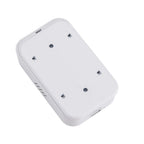 4K Smart Video Doorbell - Wide-Angle Lens, Night Vision, WiFi, 1000mAh Battery, Motion Alerts - 2-Way Talk - White