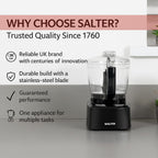 Salter Mini Food Processor Chopper 8-in-1 Cookware Set