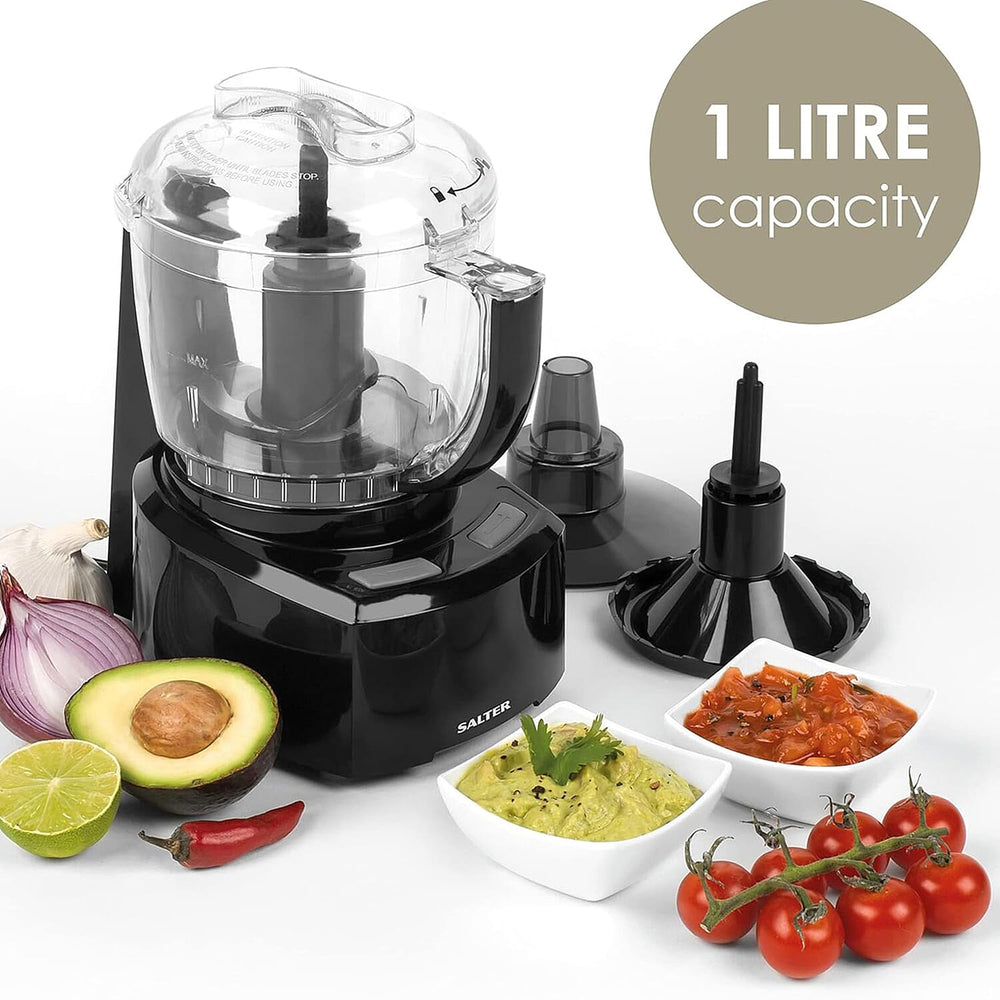Salter Mini Food Processor Chopper 8-in-1 Cookware Set