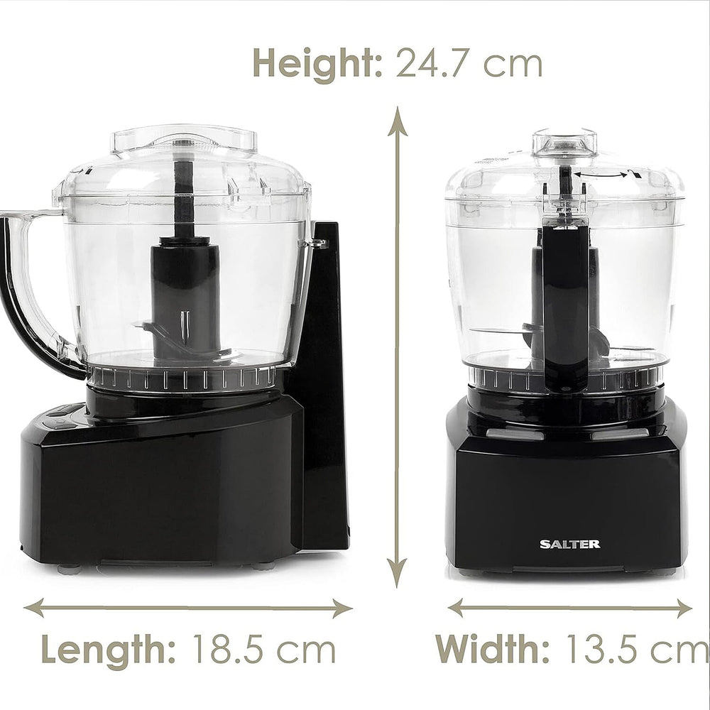 Salter Mini Food Processor Chopper 8-in-1 Cookware Set