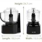 Salter Mini Food Processor Chopper 8-in-1 Cookware Set