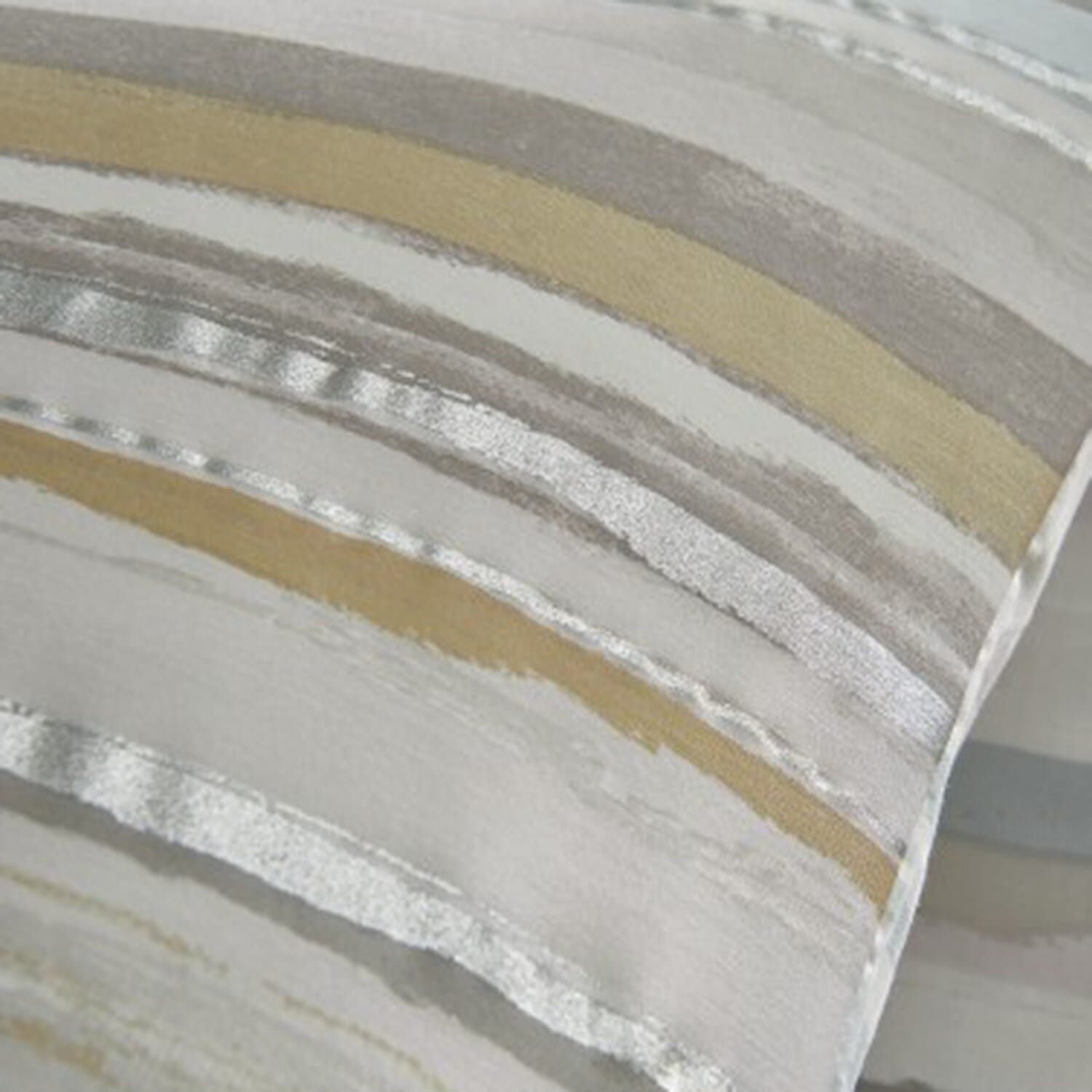Samantha Faiers Serena Stripe 100% Cotton Duvet Cover Sets Super King (Size 260x220 Cm) - Mineral