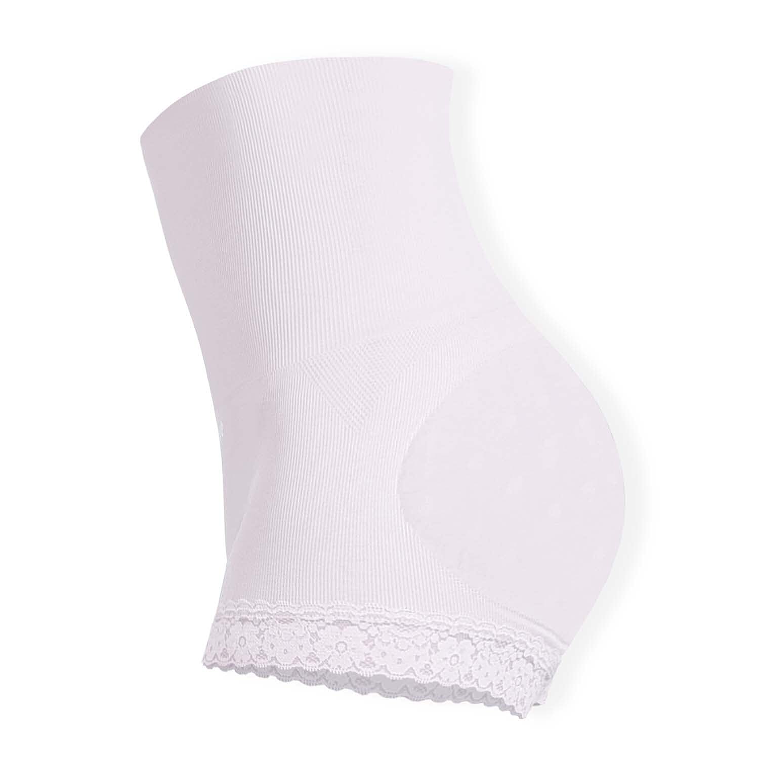 Sankom Switzerland Patent Premium Cooling White High Waisted Briefs (Size S-M- 8-12)
