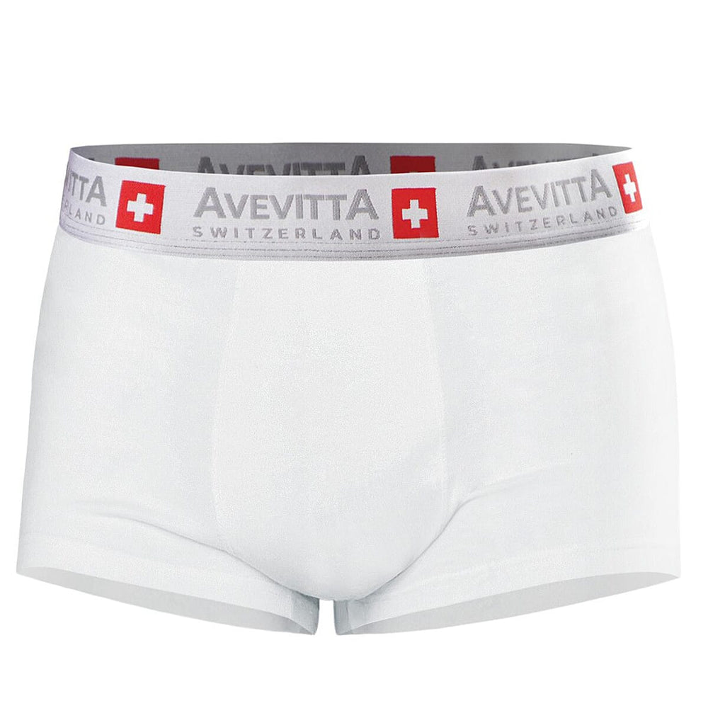 Sankom Avevitta 95% Cotton Antibacterial, Anti-Moisture Zinc Oxide Technology Mens Underwear (Size M) - White