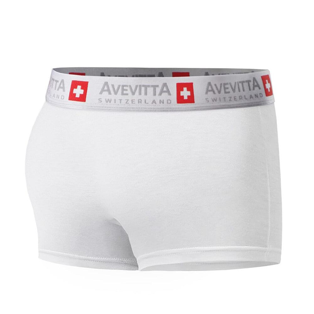 Sankom Avevitta 95% Cotton Antibacterial, Anti-Moisture Zinc Oxide Technology Mens Underwear (Size M) - White