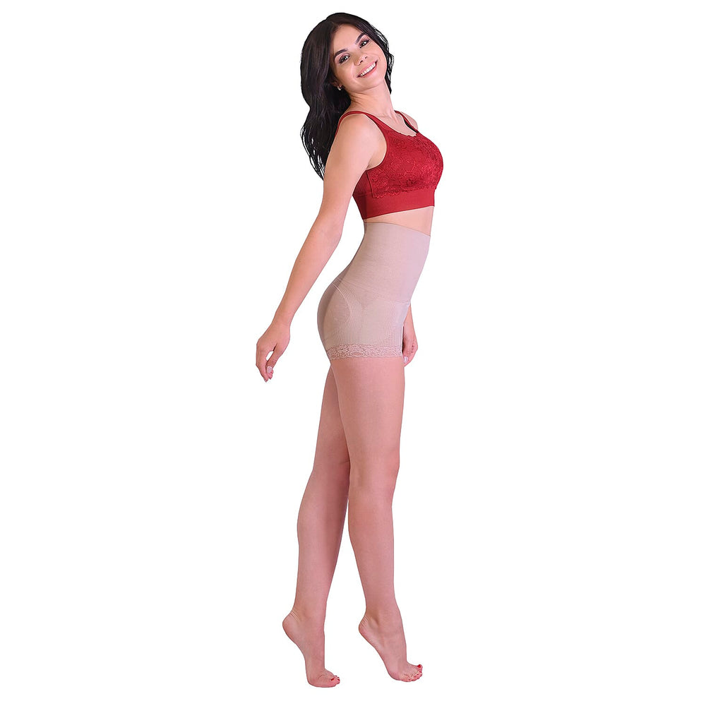 Sankom Bordeaux Lace Functional Classic Bra (Size XL-XXL) - Red
