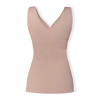 SANKOM Classic Seamless Wire-Free Bra with Vest - For Posture Correction - Body Slimming Vest (Size - L-XL) - Peach