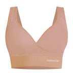 Sankom Patented Organic Cotton Back Support Bra (Size XXXL) - Beige