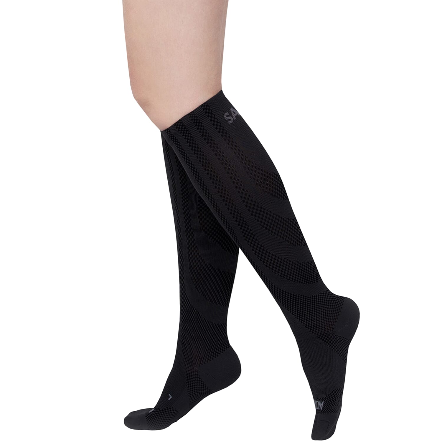 Sankom Patented Antibacterial Light Socks (Size L-XL) - Black