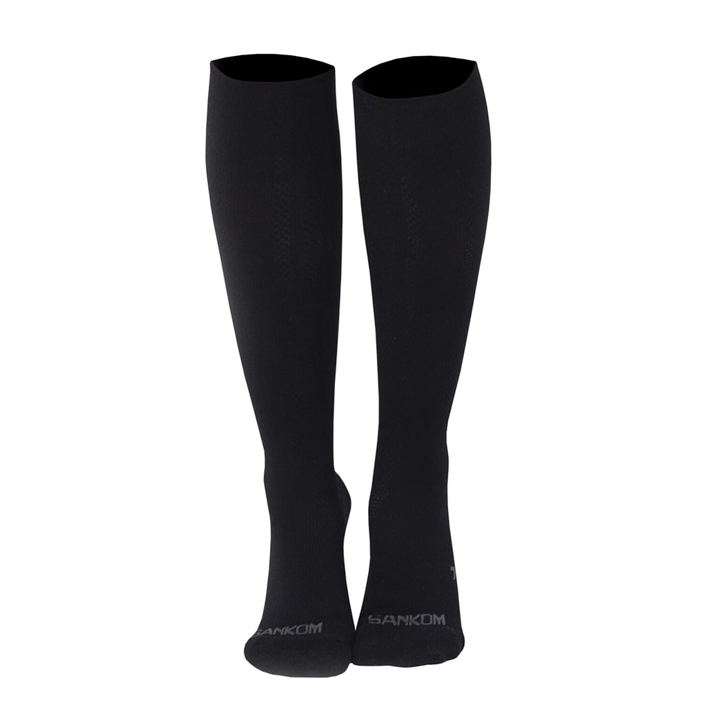 Sankom Patented Antibacterial Light Socks (Size L-XL) - Black