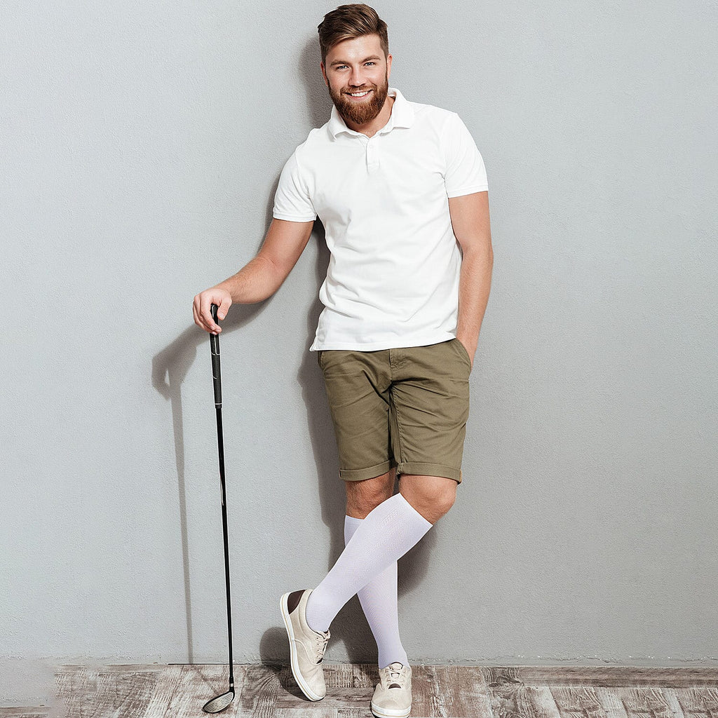 Sankom Patented Antibacterial Light Socks (Size L-XL) - White