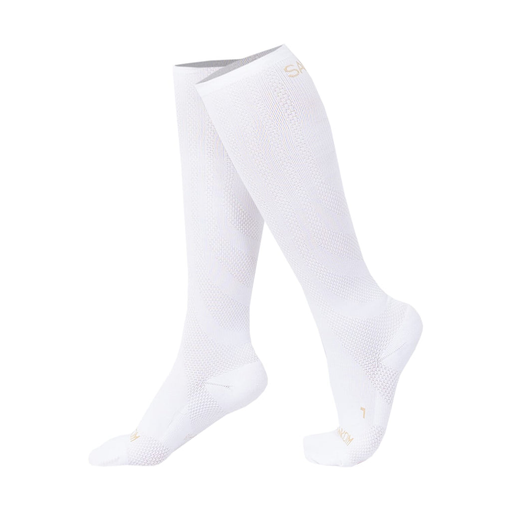 Sankom Patented Antibacterial Light Socks (Size L-XL) - White