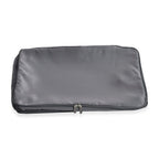 Satin Compressed Storage Bag with Zipper (52x42x30cm) - Grey