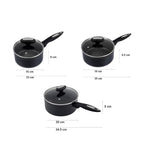 Saucepan (Size 1x1x1 cm) - Black