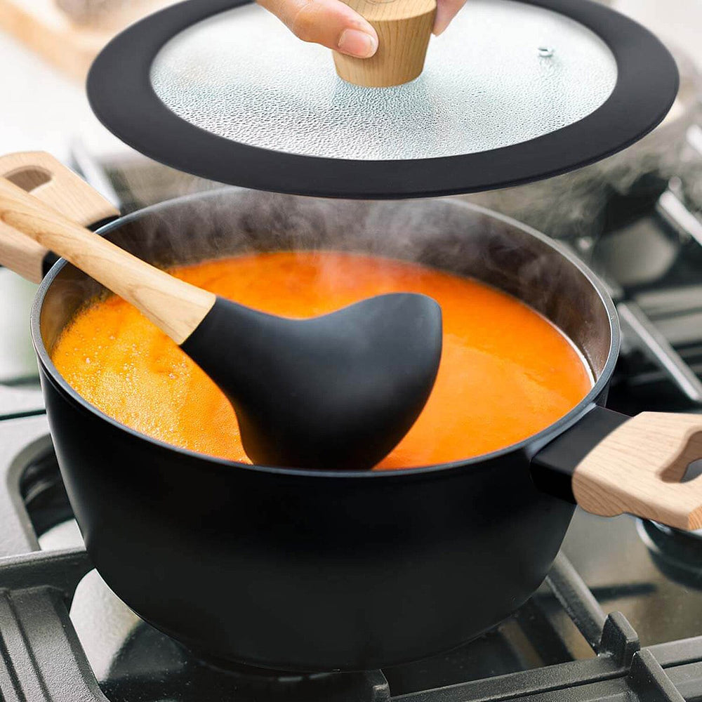 MASTERCHEF CASSEROLE POT 20CM- Wood Black