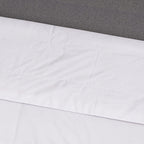 Bamboo Patterned Comforter and Duvet (Size 200x1 cm) - White & White