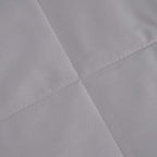 Deluxe Range 100% Mulberry Silk Quilt with 100% Cotton Cover - Dark Grey (Size Double)