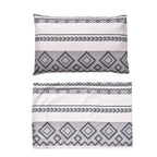 3 Piece Set - Printed Duvet Cover (Double Size, 200x200 cm) With 2 Pillow Cases (Size 75x50 cm) - Light Grey