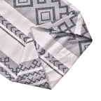 3 Piece Set - Printed Duvet Cover (King Size, 225x220 cm) With 2 Pillow Cases (Size 75x50 cm) - Light Grey