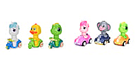 Set Of 6 PC MANUAL Pres Toy Cars