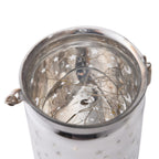 Set of 3 - Decorative Moon and Starry Sky LED Lantern (Size 20x10 cm, 16x9 cm - 12x8 cm) - Silver
