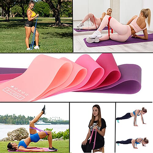 Set of 5 - Resistance Strengthening Bands