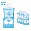 Set of 10 - HOMESMART Hanging Dehumidifier Bag (220gx5) - White & Blue