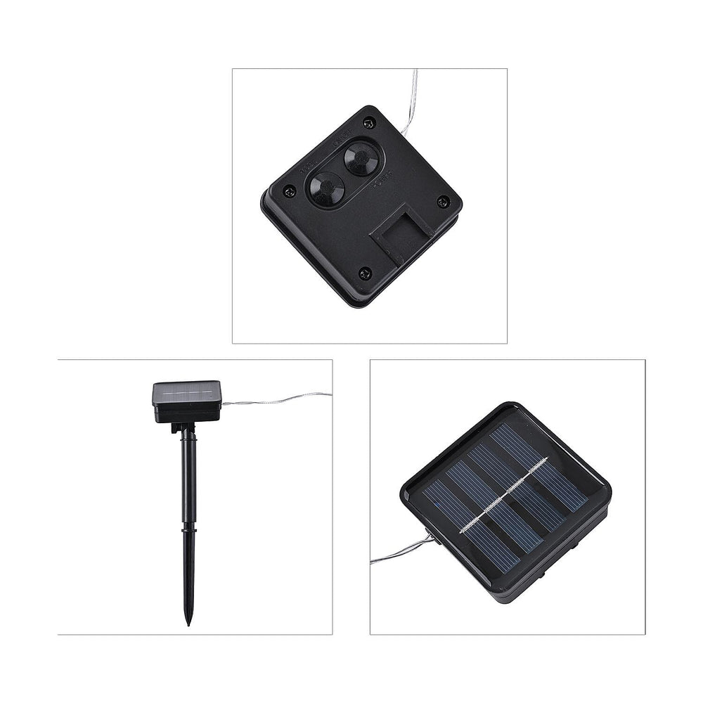 Set of 10 Solar LED Warm White Lights (AA 1.2V 600mah NI-MH)
