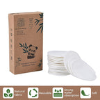 Set of 16 - Reusable Cleaning Makeup Pads - White