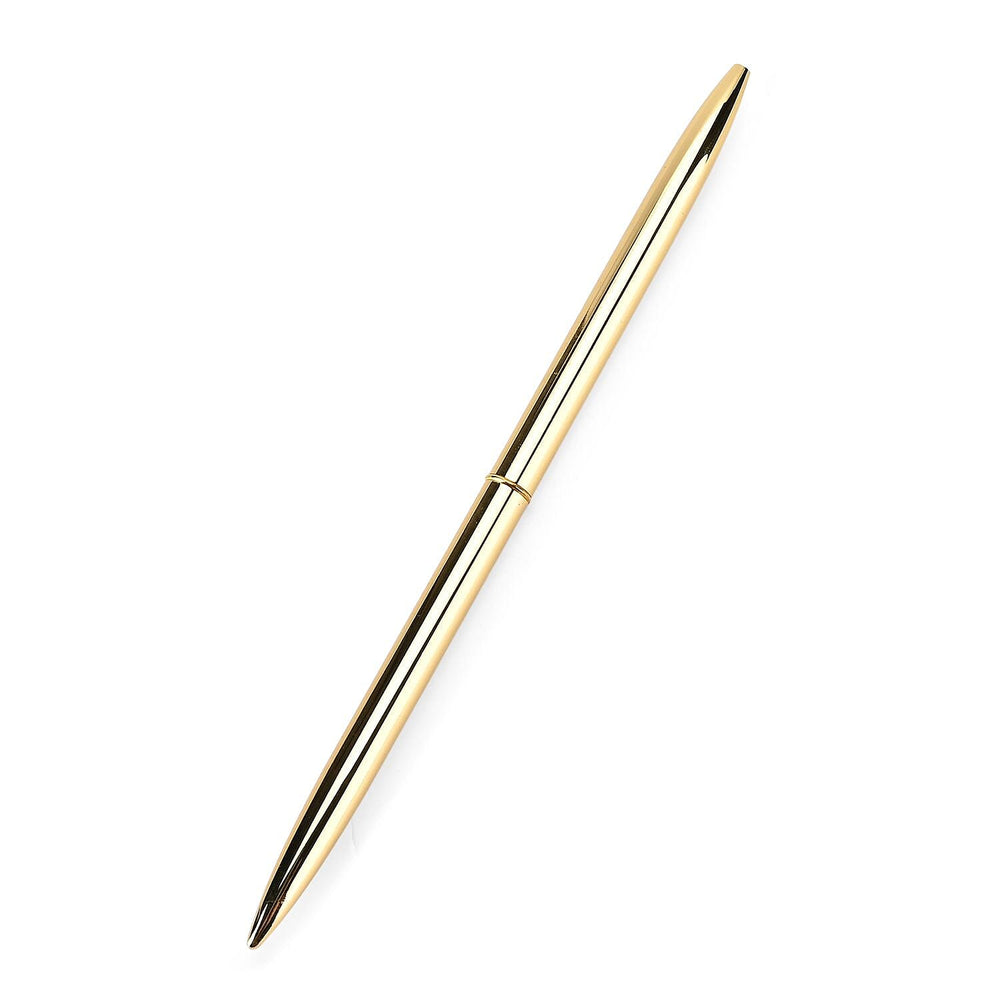 Set of 2 A5 Notebook & Black Ink Pen Gift Set - Sandalwood Palace Design with Magnetic Clasp - Black & Gold