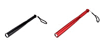 Set of 2-Aluminum Torch with 3 Lighting Modes (Battery AAA not Inc.) - Black