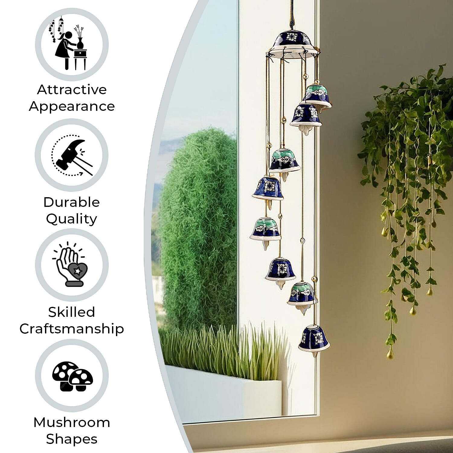 Hanging Decoration (Size - One Size) - Multi Color & Multicolor