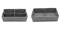 Set of 2 Draw Divider Set