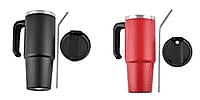Set of 2 Hot or Cold Insulated Mugs